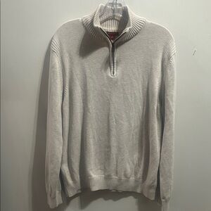 Merona Men's Light Tan Zip-Up Sweater